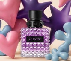 Valentino Donna Purple doftflaska för kvinnor